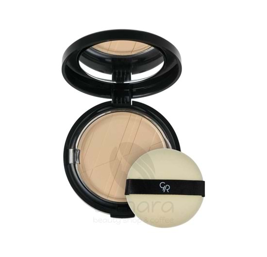 Golden Rose Longstay Matte Face Powder-04 Warm Beige-Mat Pudra