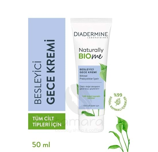 Diadermine Naturally Bio Me Besleyici Gece Kremi