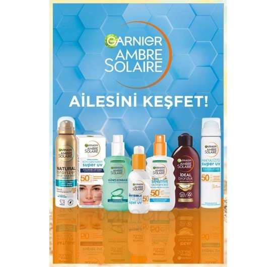 Garnier Ambre Solaire Natural Bronzer Güneşsiz Bronzlaştırıcı Sprey 150ml