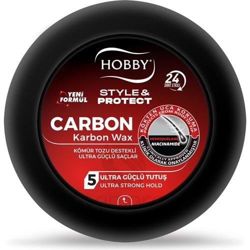 Hobby Style & Protect Wax Carbon 100 ml
