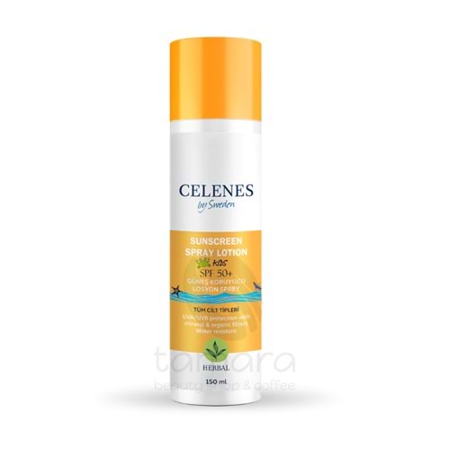 Celenes Herbal Güneş Koruyucu Losyon Spray 50 Spf Çocuk