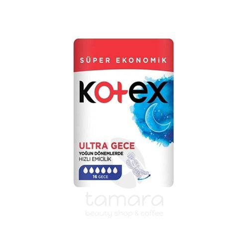 Kotex Ultra Süper Ekonomik Paket Gece 16'lı