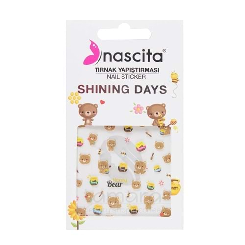 Nascita Honey Bear Tırnak Stickerı - 22