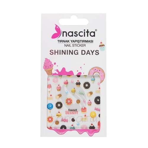 Nascita Sweet Desert Tırnak Stickerı - 25